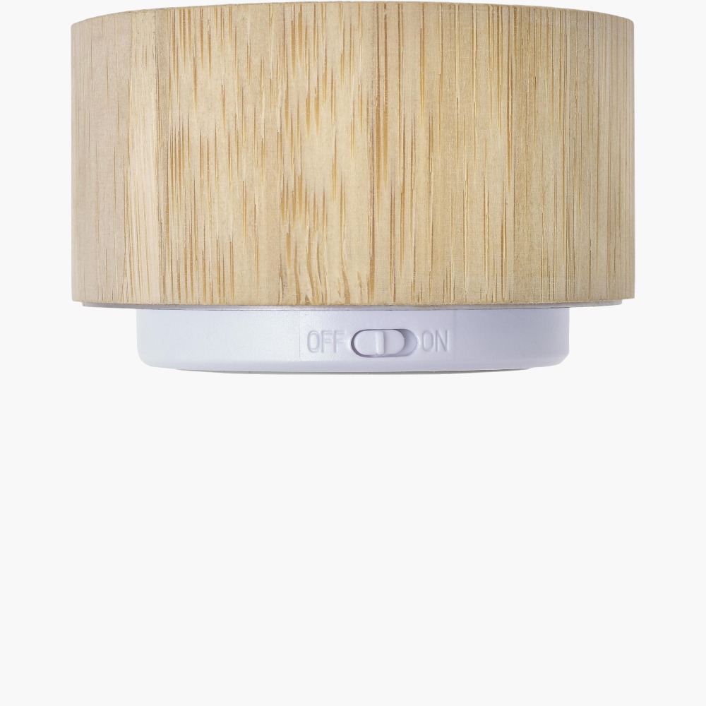 Enceinte en bambou avec chargeur induction