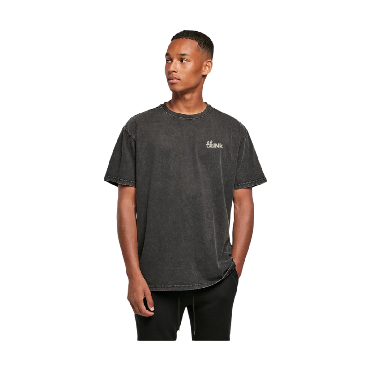 Build Your Brand Acid Wash Tee main image