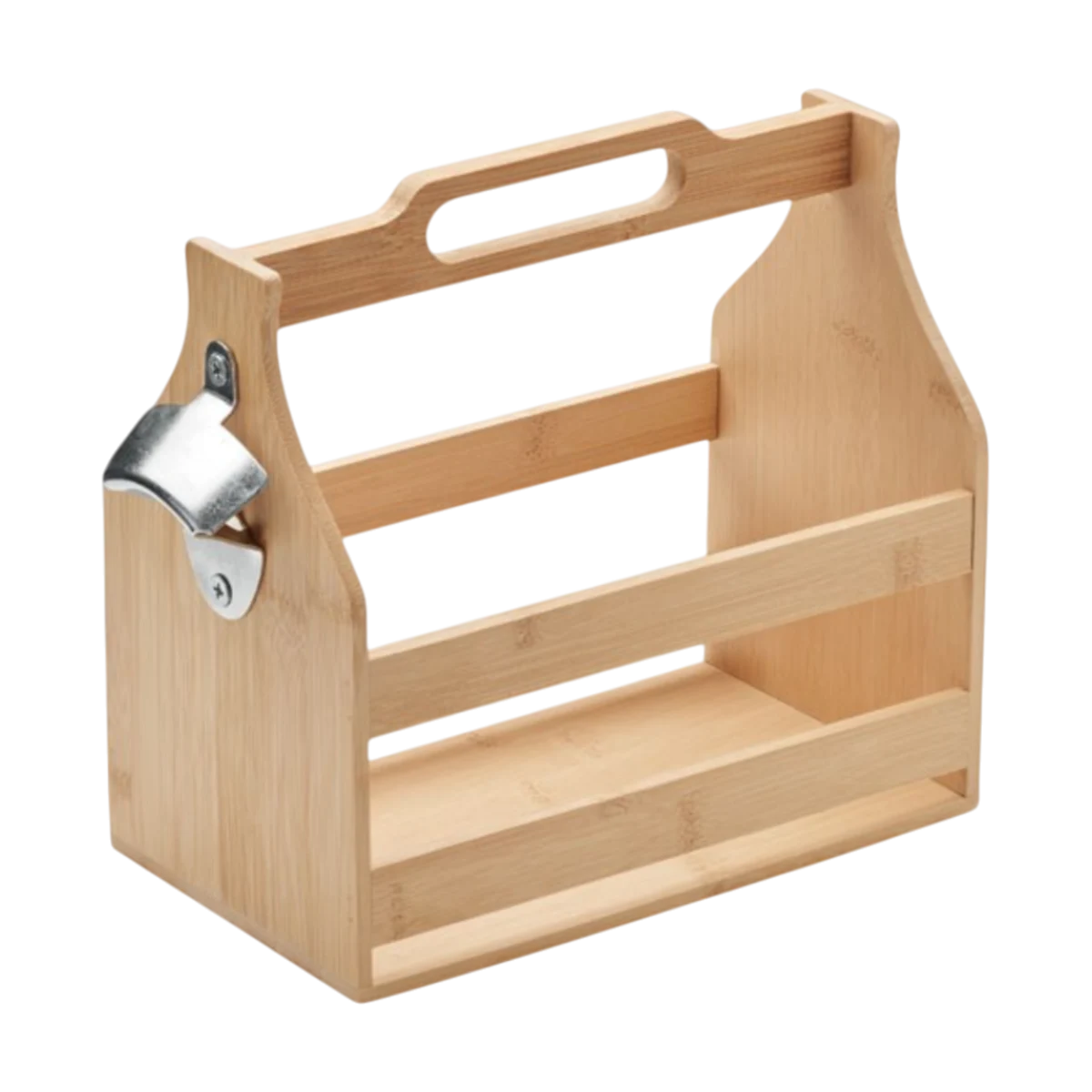 CABAS Beer Crate in Bamboo main image