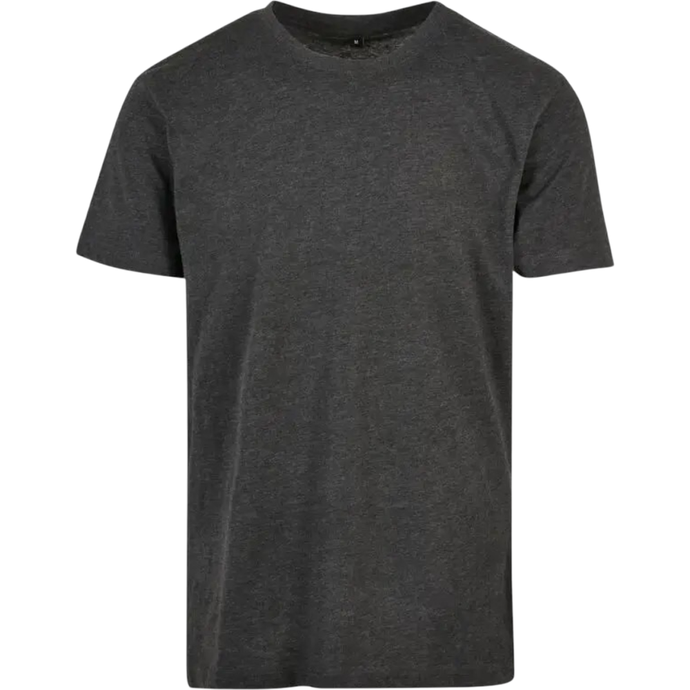 ICON - basicroundnecktshirtbuildyourbrand charcoal