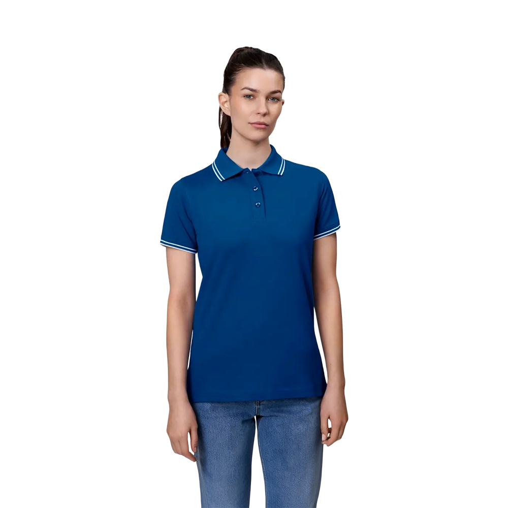 ID® Identity Contrast stretch dames poloshirt