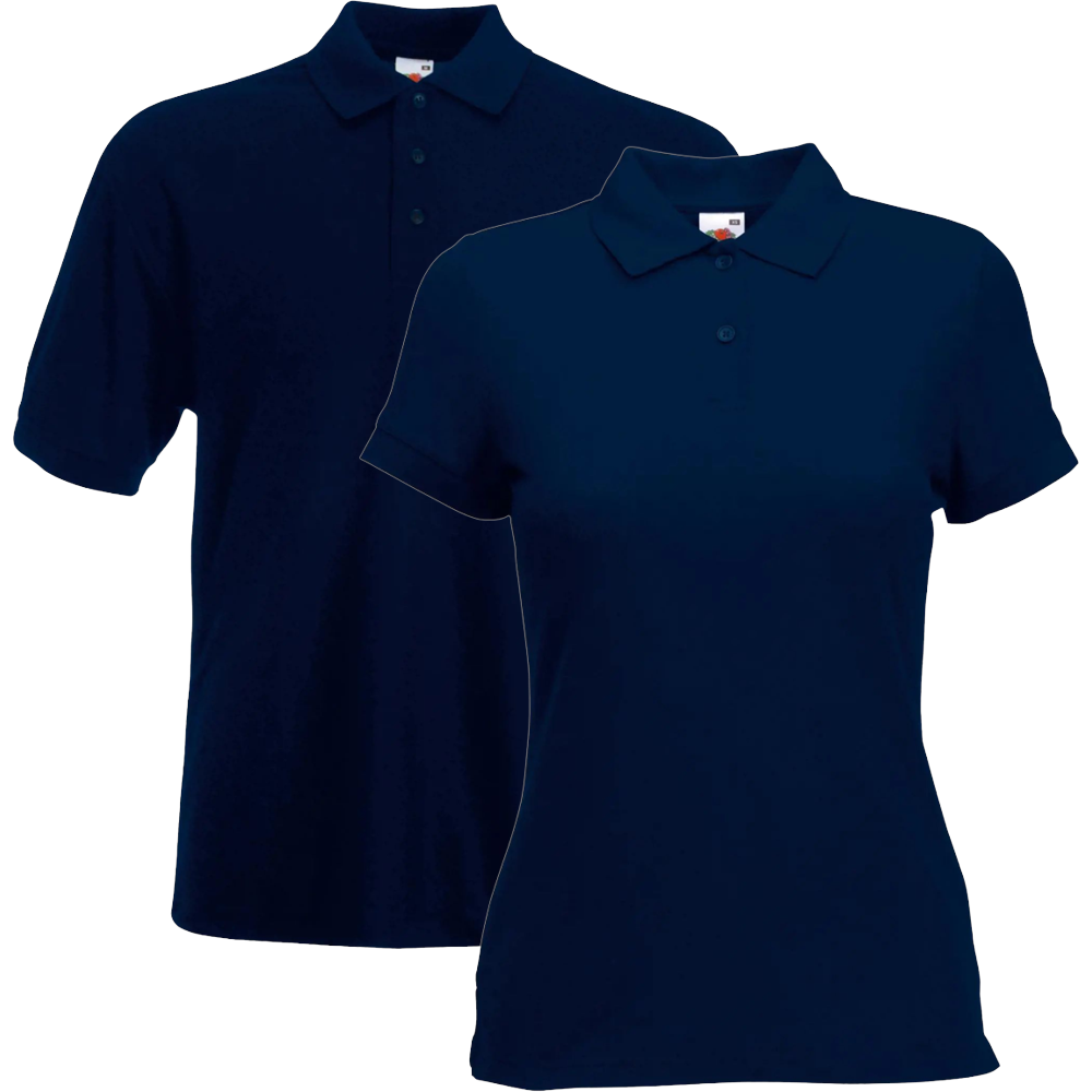 tshirtfruitoftheloompolo634020m632120w deep navy