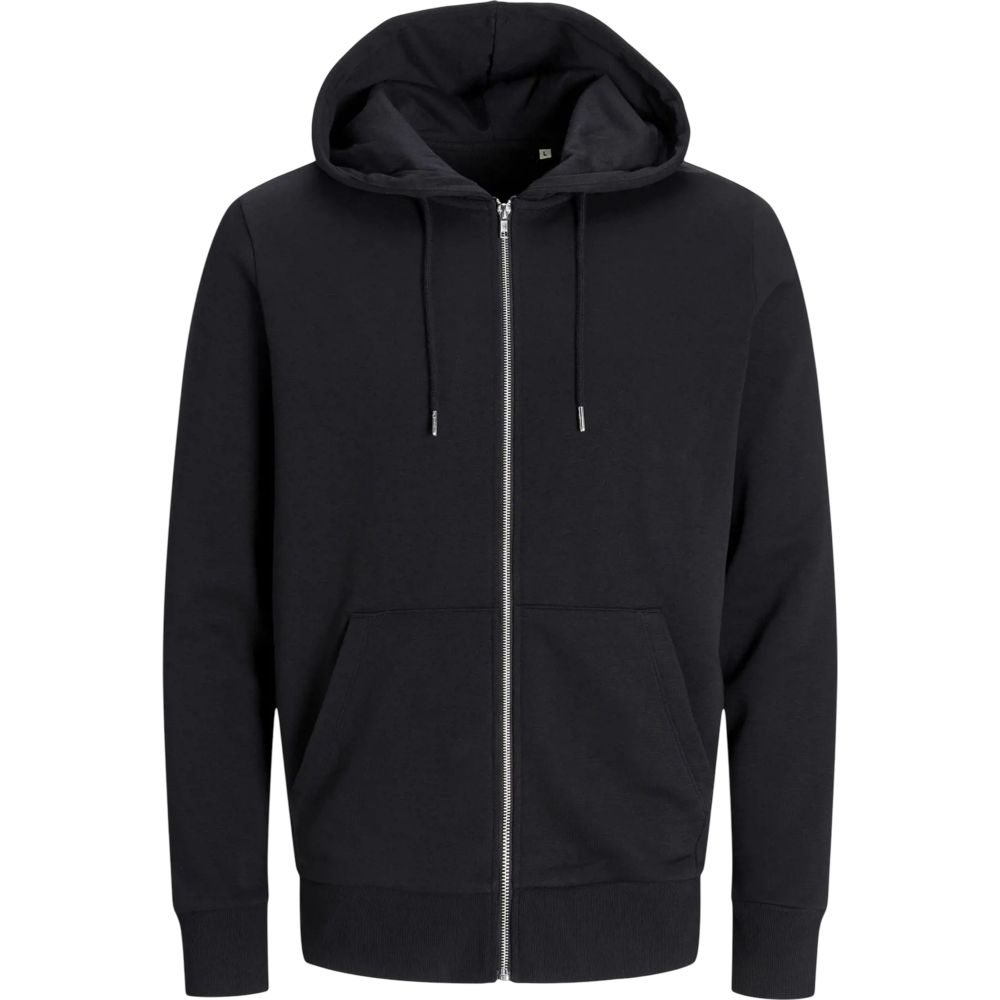 produktjackjonesbasicziphoodsweatjj3907u black