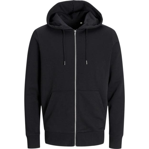 produktjackjonesbasicziphoodsweatjj3907u black