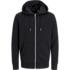 produktjackjonesbasicziphoodsweatjj3907u black
