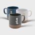 Glazed ceramic mug 360ml PLP SQ