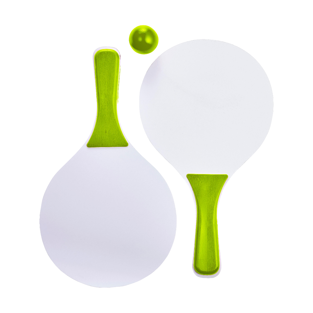 Juego de bate y pelota de madera