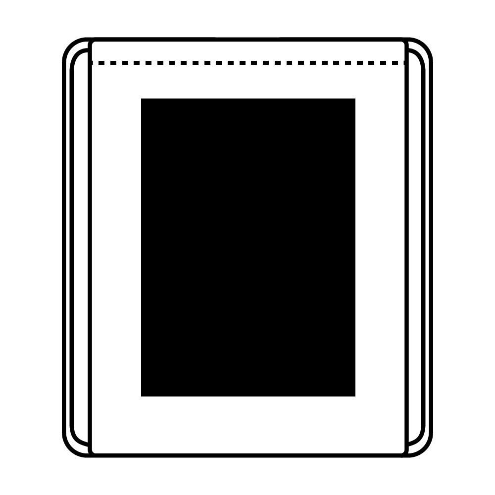 230 x 320 mm - Zeefdruk