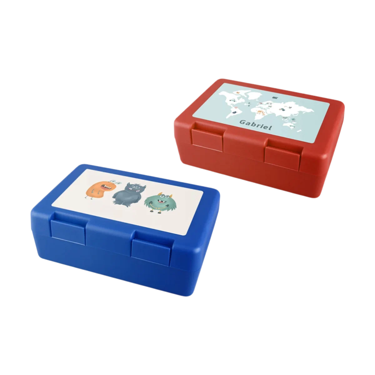 Photo Lunch Box with Attached Lid main image