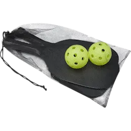 Ensemble de raquettes et balles avec pochette