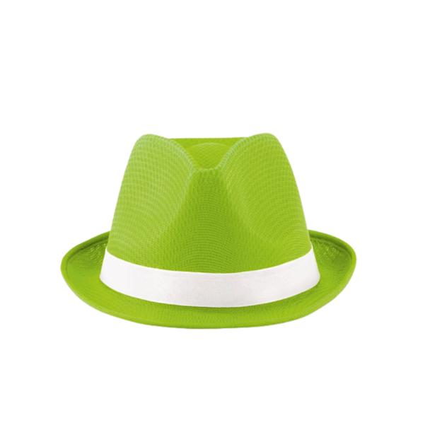 woogiecolouredpolyesterhat lime green