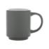 Ceramic stackable mug gray