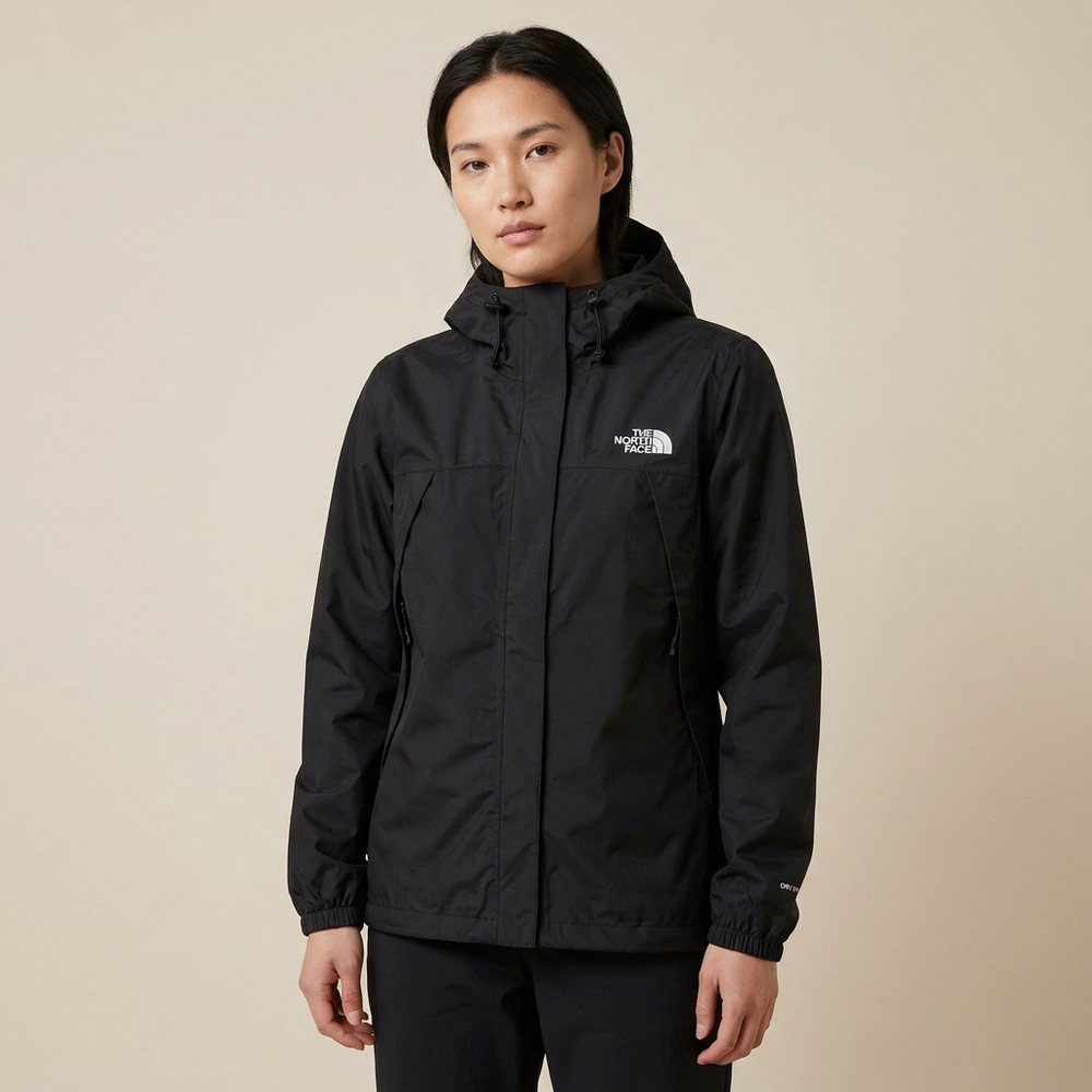 thenorthfacewomensantorarainjacket - clothing_front_model