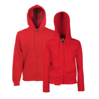 Sweat à capuche zippé Fruit of the Loom personnalisé