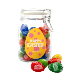 Bonbonnière avec les œufs de Pâques de Tony