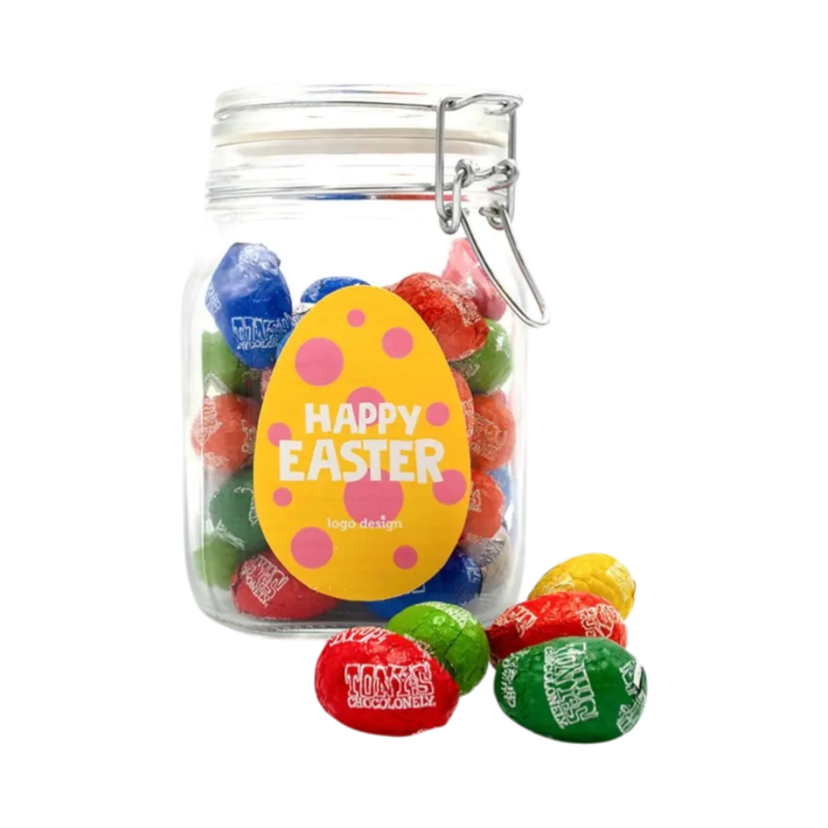 Candy Jar with Tony's Easter Eggs Hauptbild