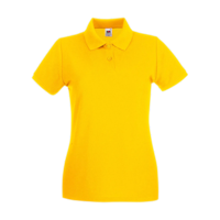 ICON - fruitoftheloomladyfitpremiumpolo sunflower