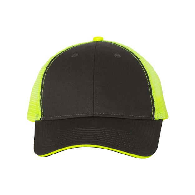 COLOR ICON - valucap6panelcap - Green Camo Black