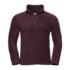 Russell Quarter Zip Outdoor Fleece burgundy