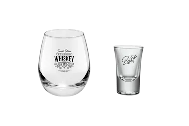 Whiskey- en shotglazen