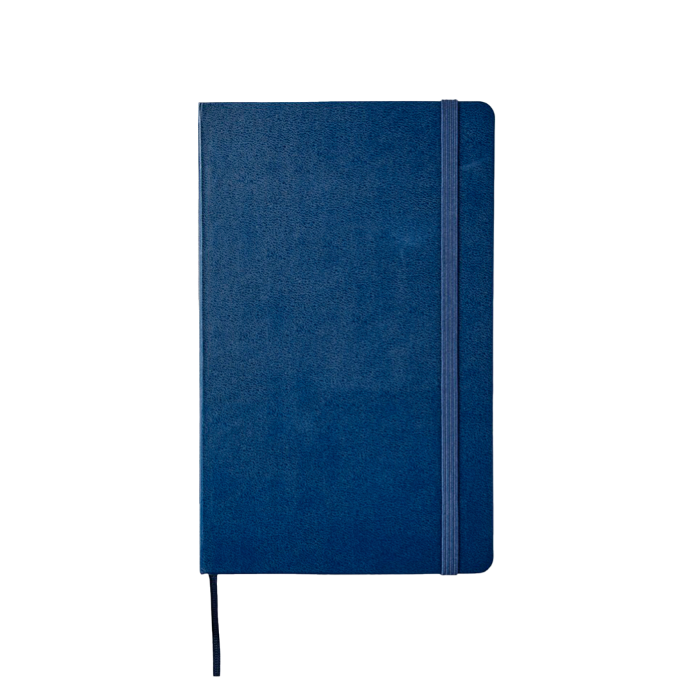 Moleskine Classic L hard cover notebook blue