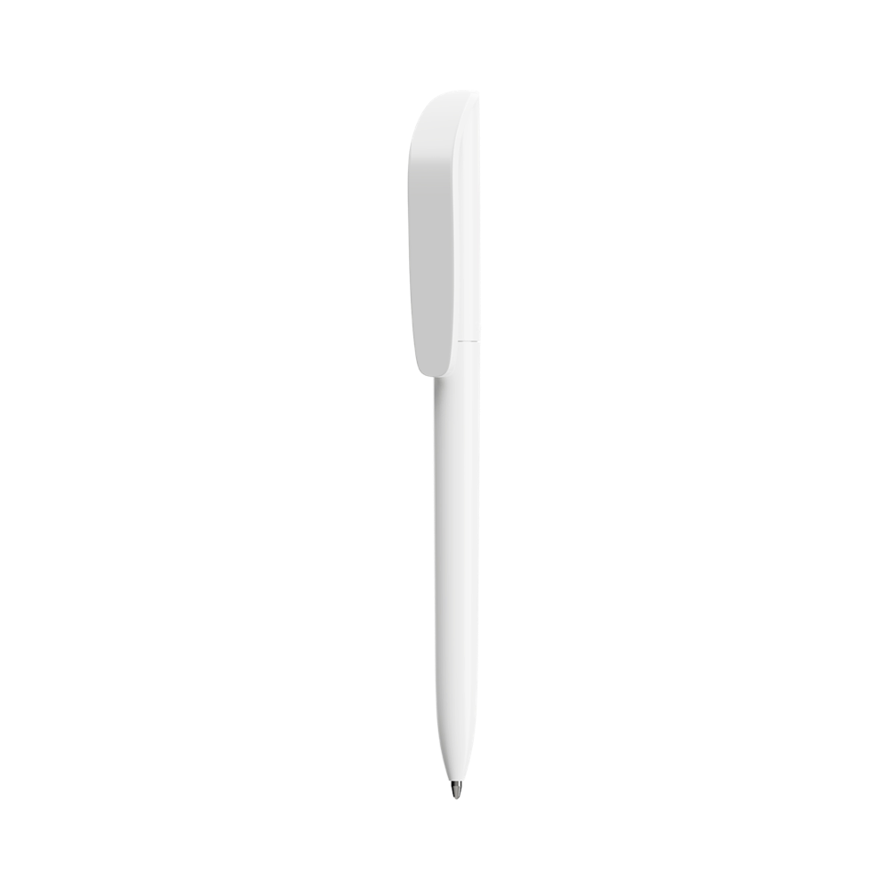 BIC super clip pen white