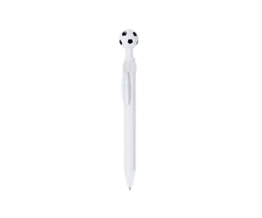 Stylo à bouton poussoir ballon de football