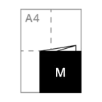Quadrato medio 148 x 148 mm