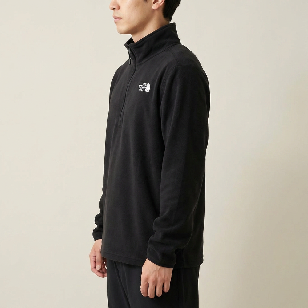 thenorthfacewomensglacierfleece14zipjacket - clothing_side_model