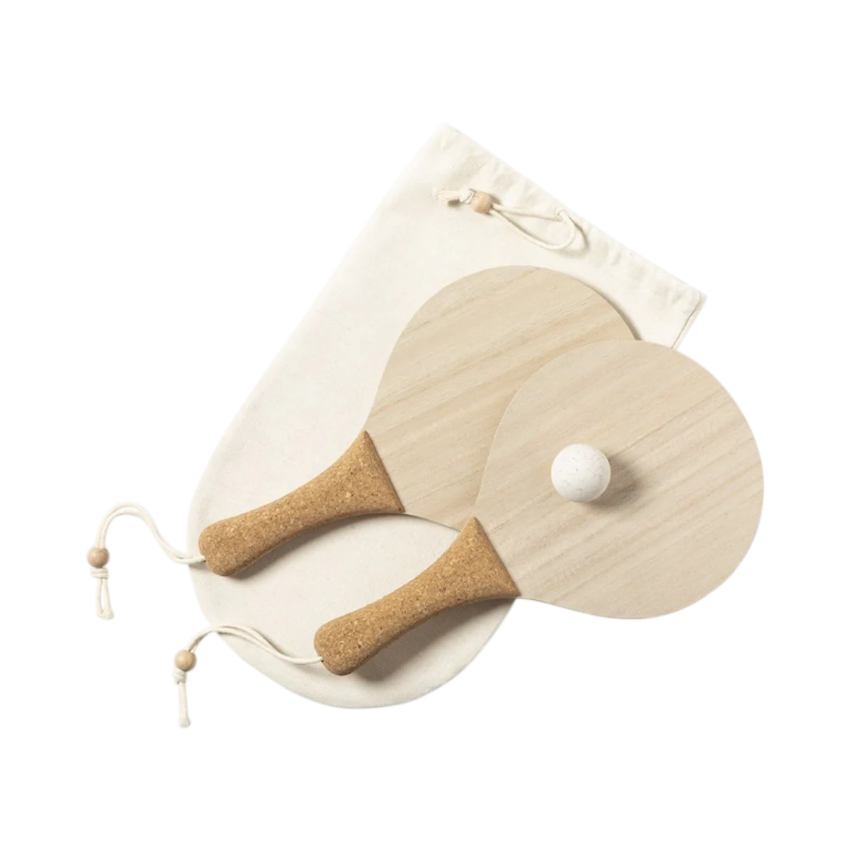 Wood and Cork Beach Rackets main image
