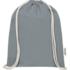 oregon140gmgrsrecycledcottondrawstring grey