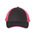 COLOR ICON - valucap6panelcap - Charcoal Neon Orange