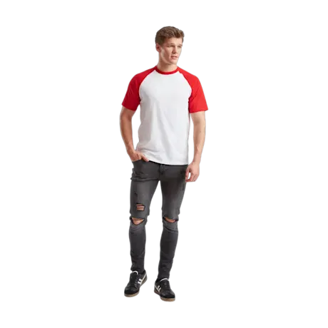 Fruit Of The Loom Baseball Tee
