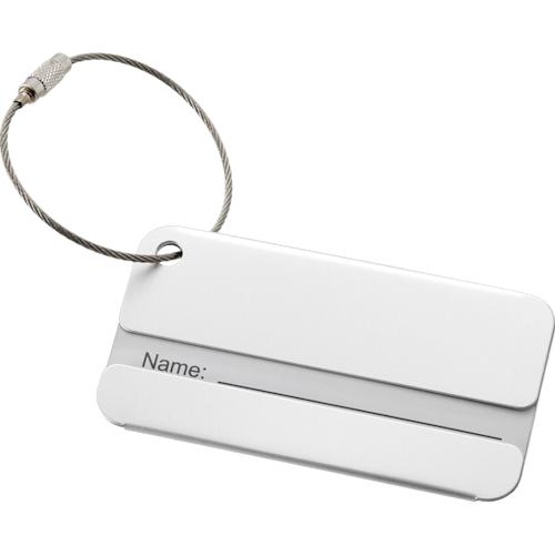ICON - aluminiumluggagetag silver