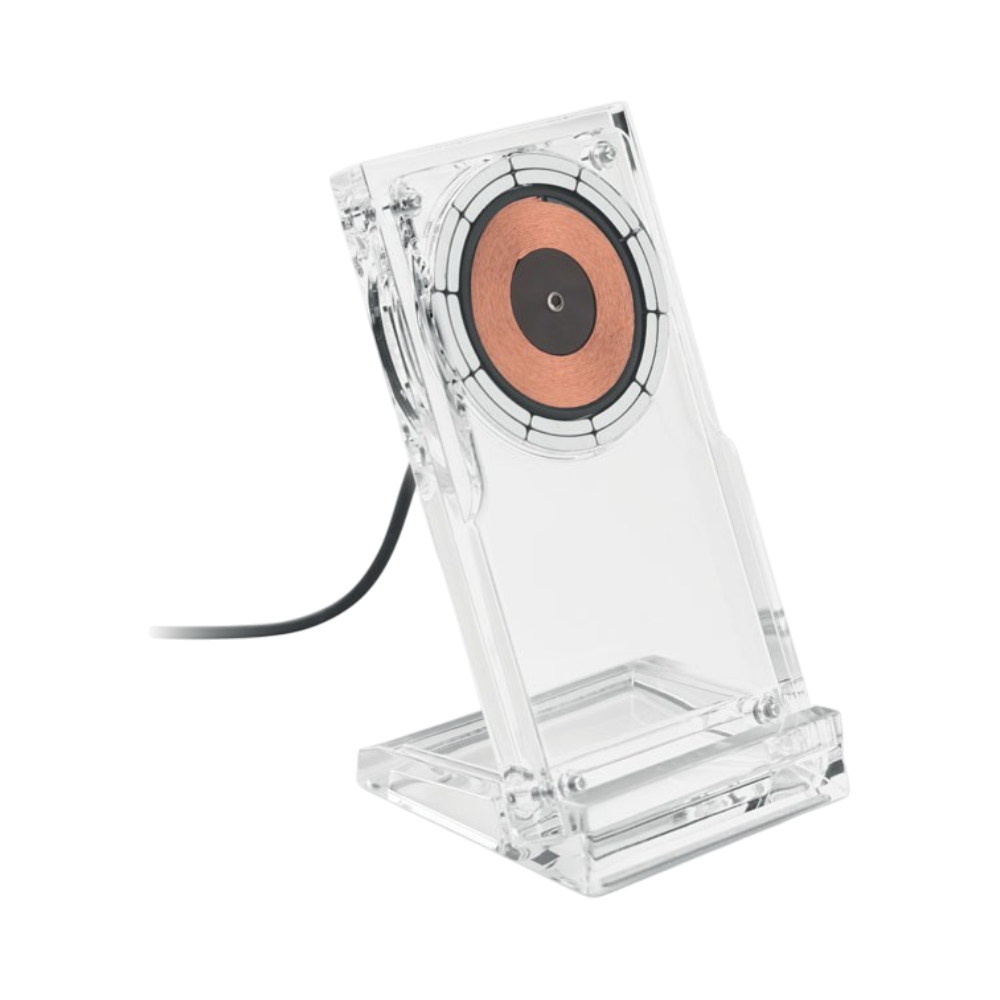 Cargador inalámbrico acrílico