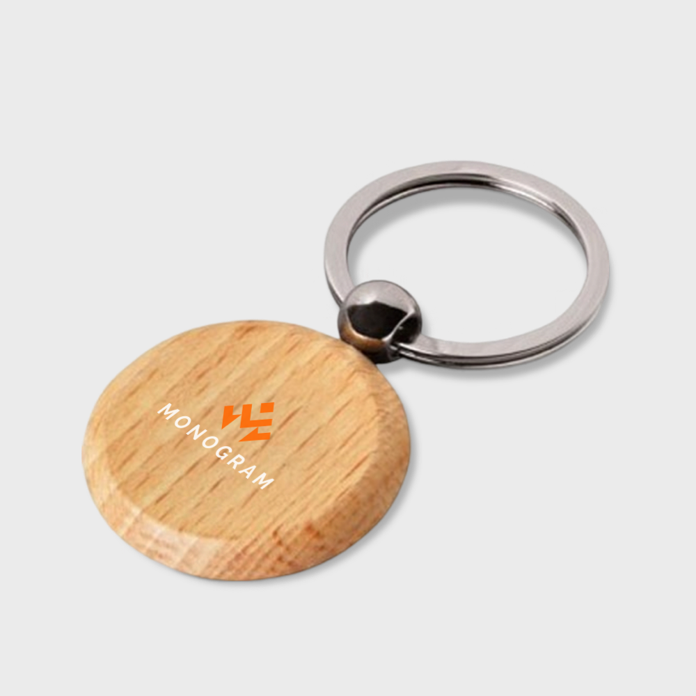 WoodKey Circle keyring PLP SQ