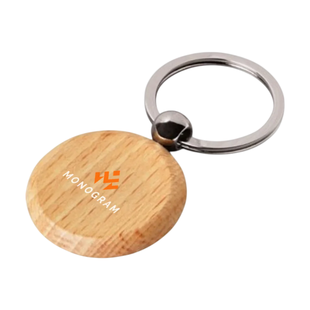 WoodKey Circle keyring PLP SQ