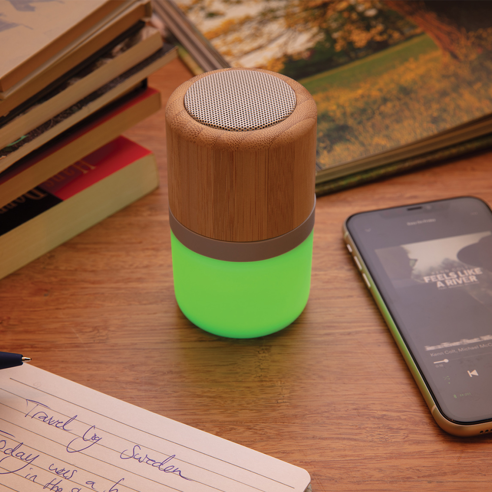 bamboocolourchanging3wspeakerlight setting