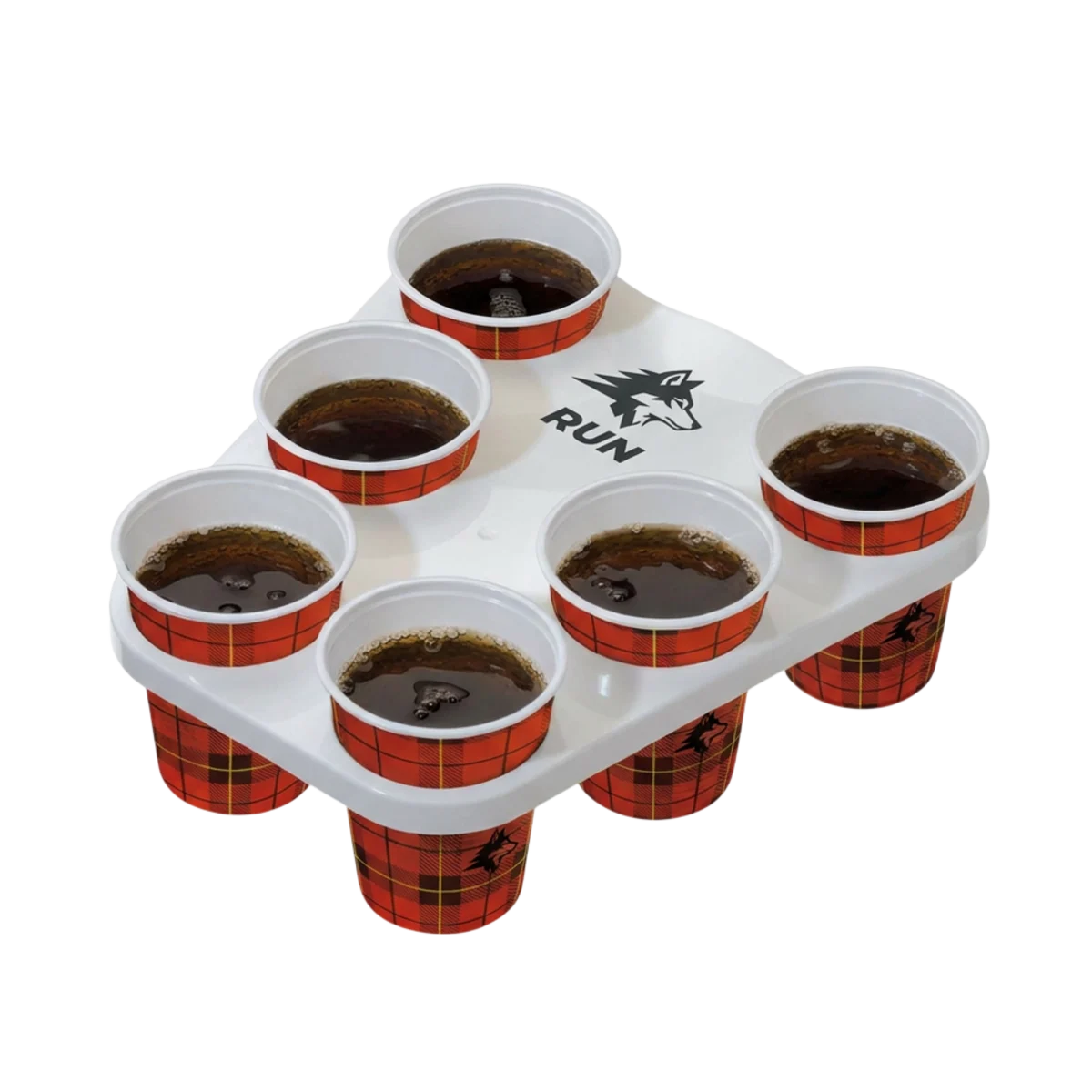 Image principale de Six Cup Beverage Serving Tray