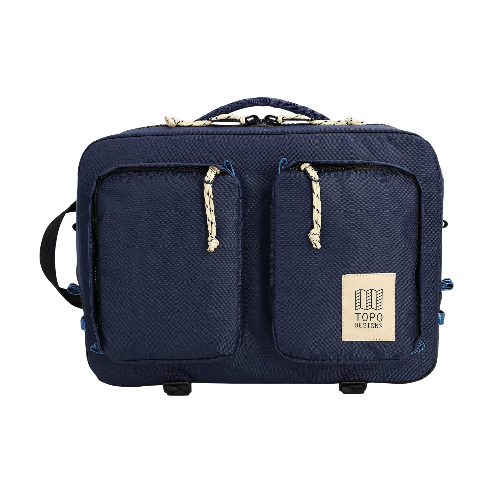 ICON - toporecycledglobalbriefcase navy