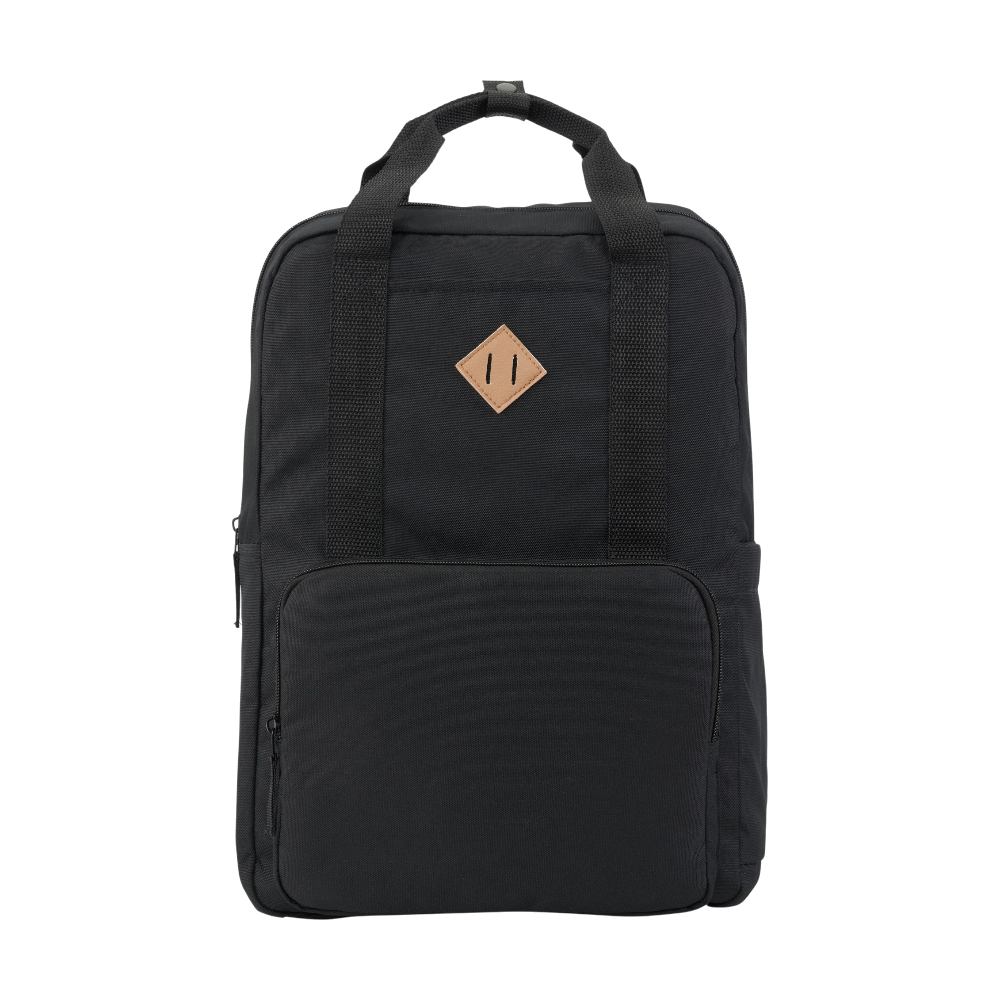 ICON - fiferecycled15laptopbackpack black