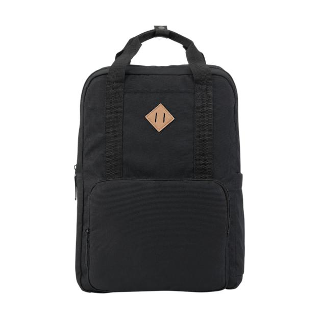 ICON - fiferecycled15laptopbackpack black