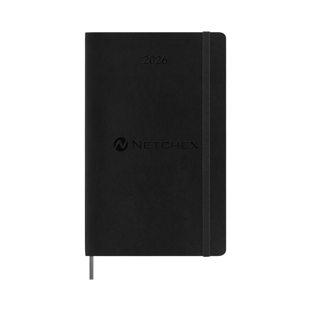 Moleskine Soft Cover Large 12-Month Weekly Planner and GO Pen Gift Set