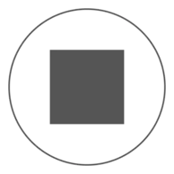 25 x 25 mm - Lato anteriore