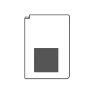 80 x 80 mm - Front
