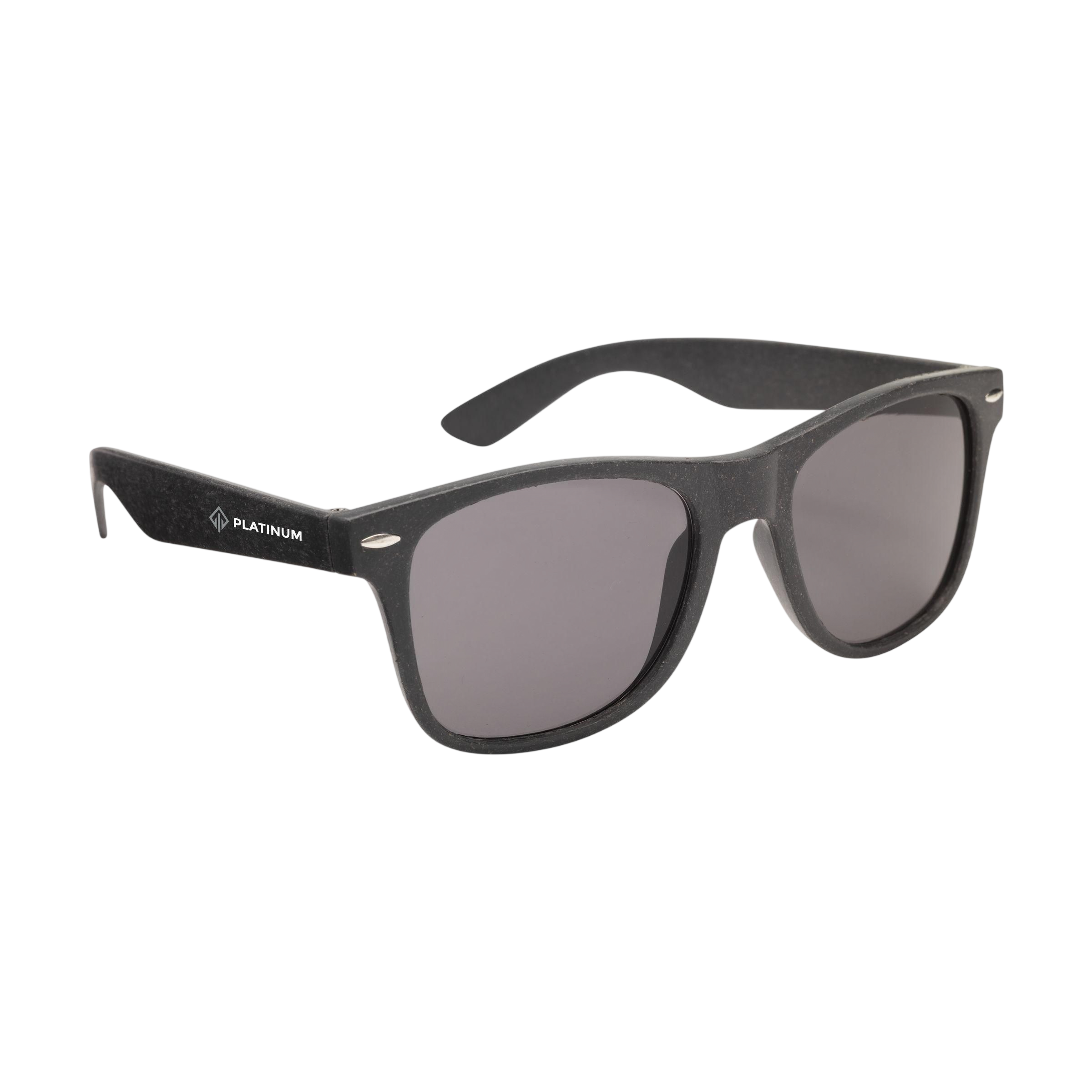 COLOR ICON - malibuecowheatstrawsunglasses - Black