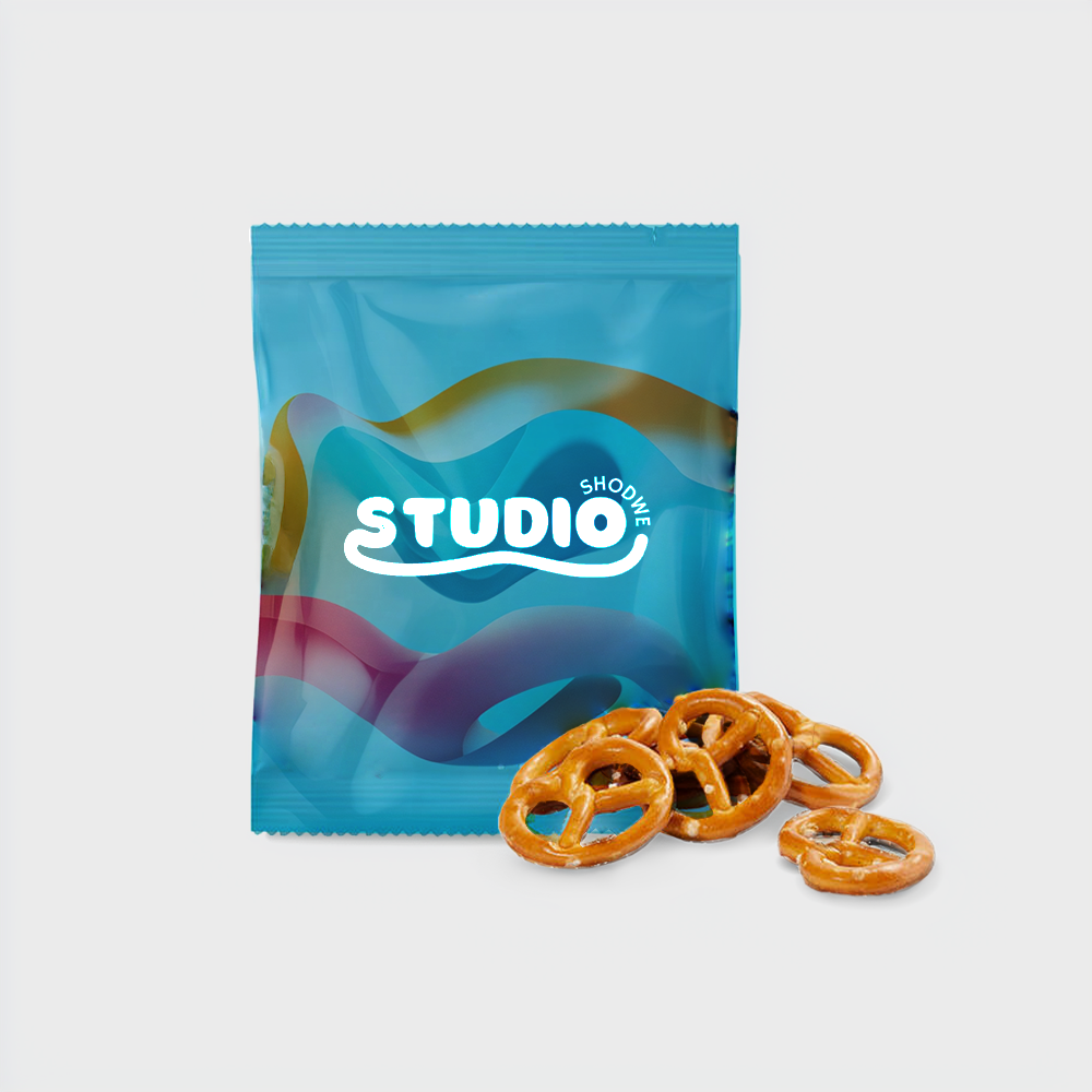 Mini bretzels salés croustillants