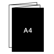 A4  210 x 297 mm