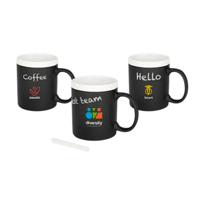 Chalk Write Ceramic Mug | 330 ml