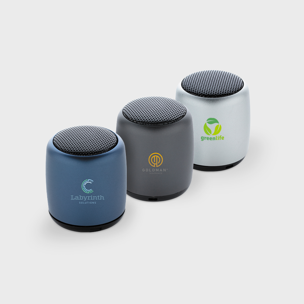 Mini altoparlante senza fili in alluminio